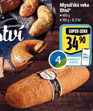 Veka Mlynářská žitná Albert