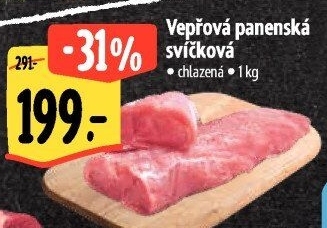 Vepřová panenská svíčková