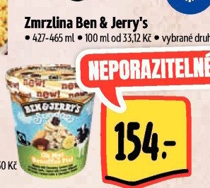 Zmrzlina v kelímku Ben&amp