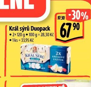 Král sýrů Duopack