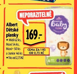 Albert Dětské plenky