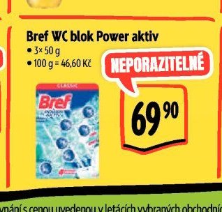 Bref WC blok Power aktiv