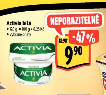 Activia bílá