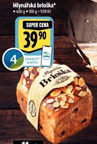 Brioška Mlynářská žitná Albert