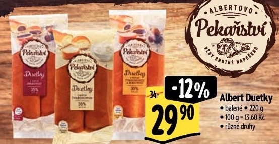 Duetky s náplní Albert