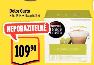 Kapsle Dolce Gusto Nescafé