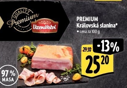 Královská slanina Premium Albertovo uzenářství