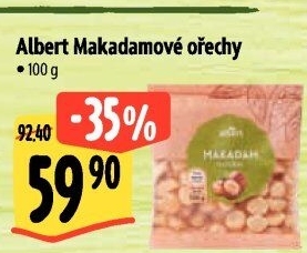 Makadamové ořechy Albert