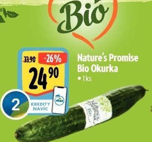 Okurka hadovka bio Nature'