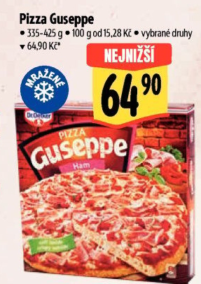 Pizza mražená Guseppe Dr. Oetker