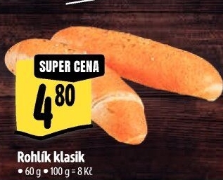 Rohlík klasik Albert