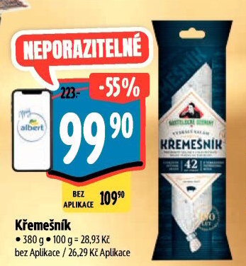 Salám Křemešník kostelecký Kostelecké uzeniny