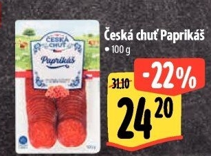 Salám Paprikáš Česká chuť