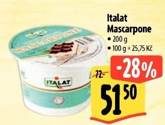 Sýr Mascarpone Italat