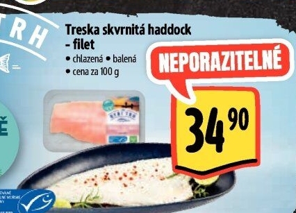 Treska skvrnitá Haddock filet Albert
