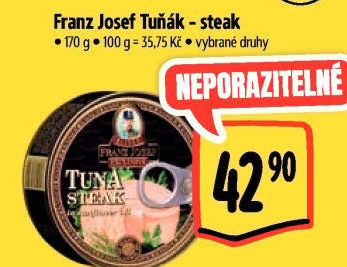 Tuňák steak Exclusive Franz Josef Kaiser