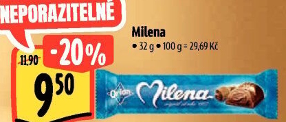 Tyčinka Milena Orion