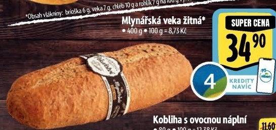 Veka Mlynářská žitná Albert