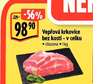 Vepřová krkovice bez kosti