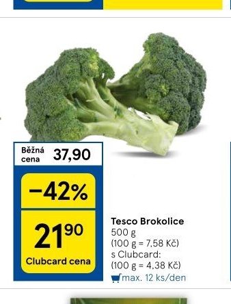 Tesco Brokolice