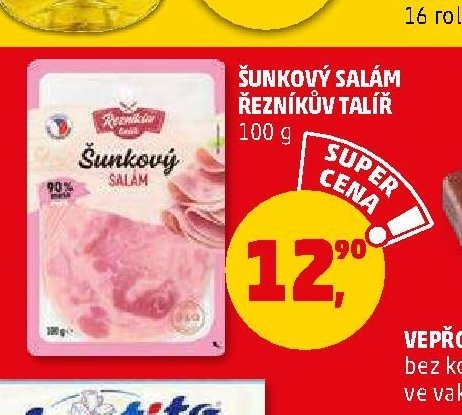 Šunkový salám Řezníkův talíř