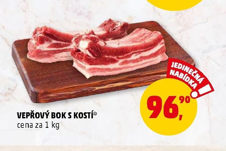 VEPŘOVÝ BOK S KOSTÍ*