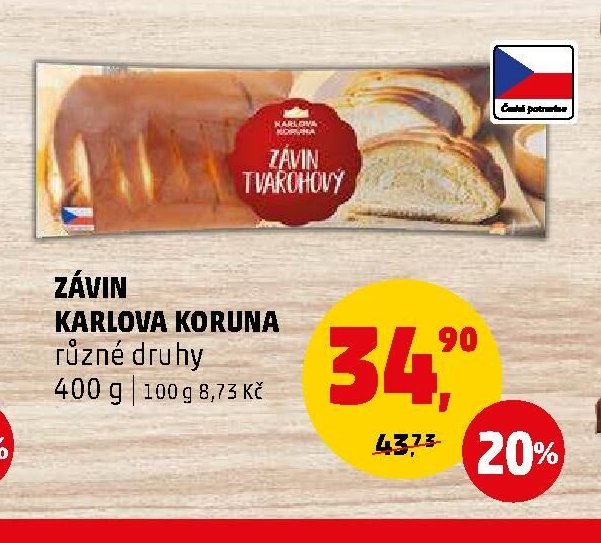 ZÁVIN KARLOVA KORUNA