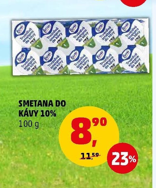 SMETANA DO KÁVY 10%