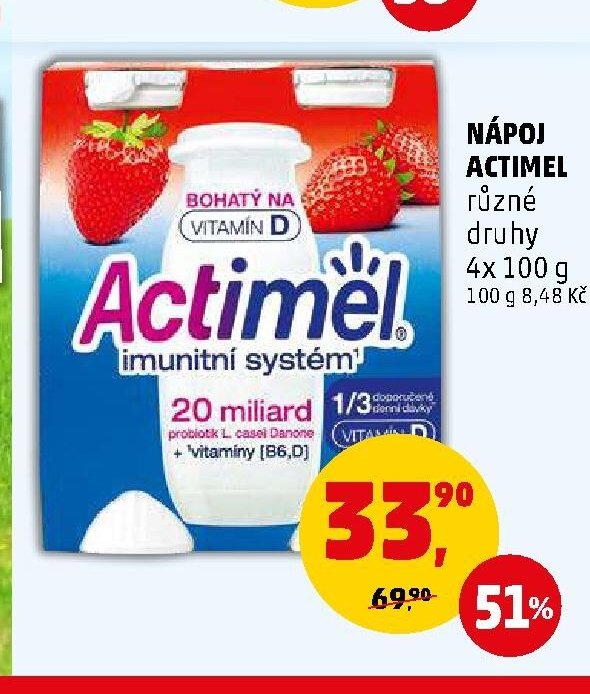NÁPOJ ACTIMEL