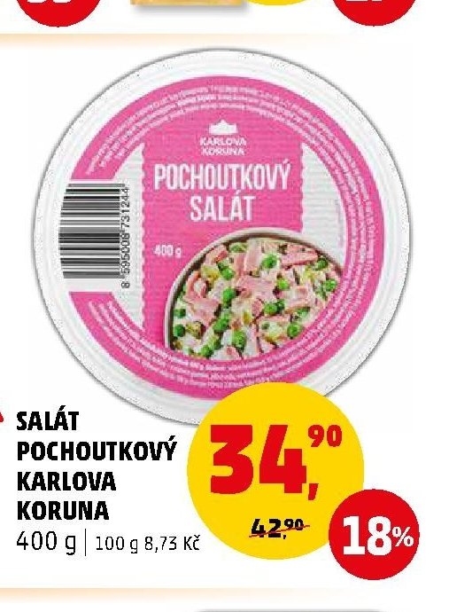 Salát pochoutkový Karlova Koruna 400 g