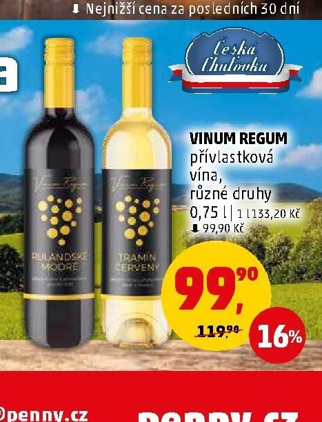 VINUM REGUM přívlastková vína