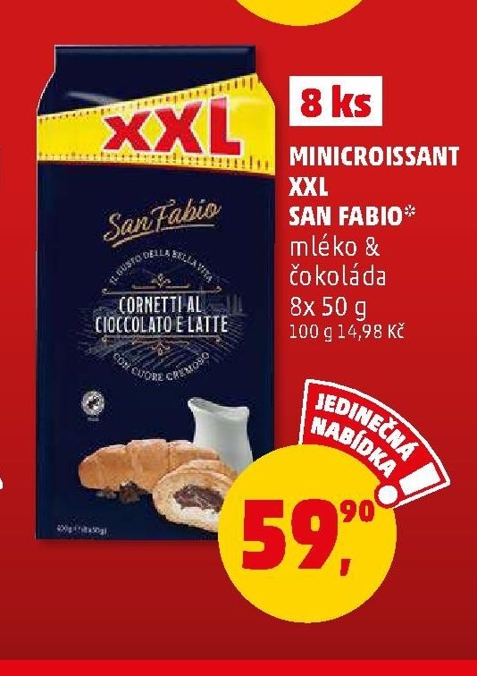 Minicroissant XXL San Fabio