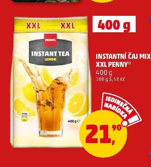 INSTANTNÍ ČAJ MIX XXL PENNY
