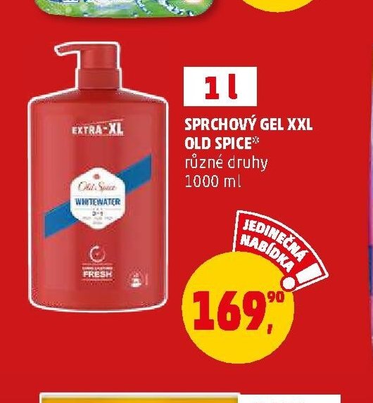 SPRCHOVÝ GEL XXL OLD SPICE