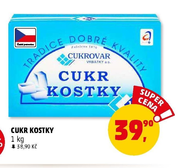CUKR KOSTKY