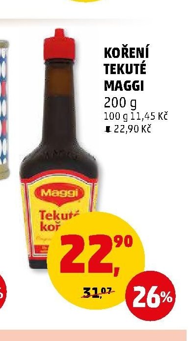 KOŘENÍ TEKUTÉ MAGGI
