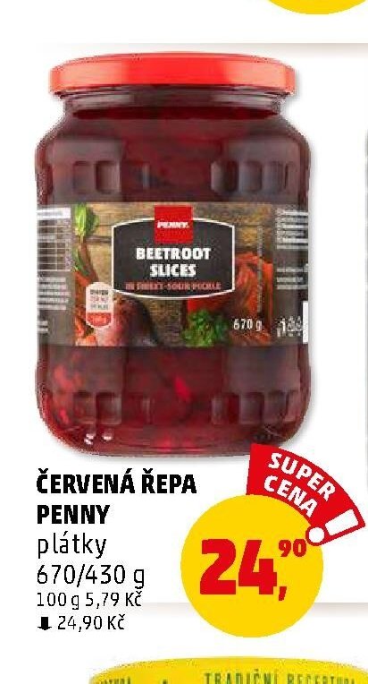 ČERVENÁ ŘEPA PENNY