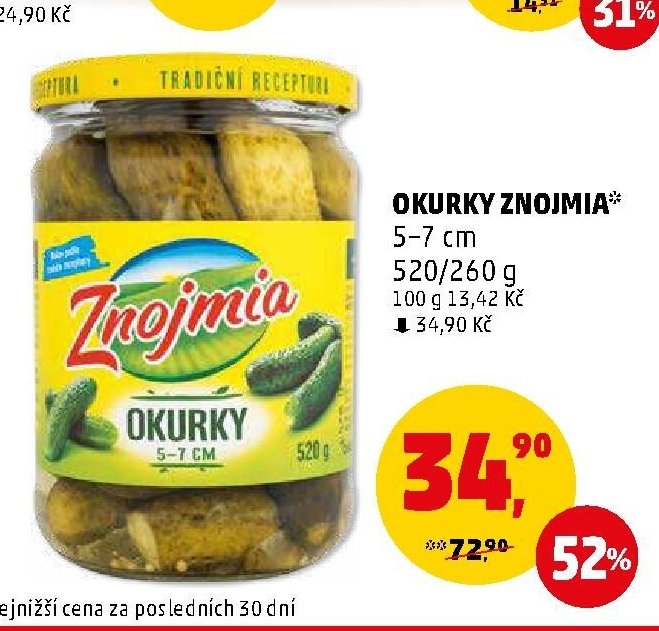OKURKY ZNOJMIA