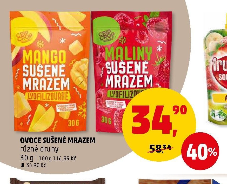 Ovoce sušené mrazem