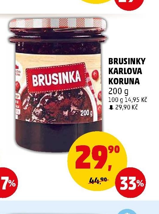 Brusinky Karlova Koruna