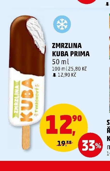 Zmrzlina Kuba Prima