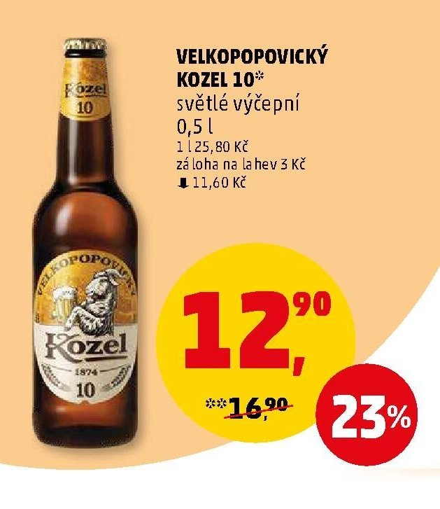 Velkopopovický Kozel 10*