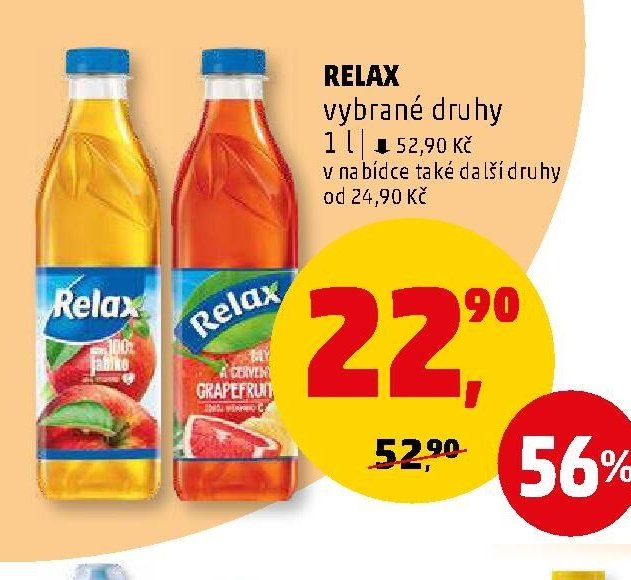 Relax vybrané druhy