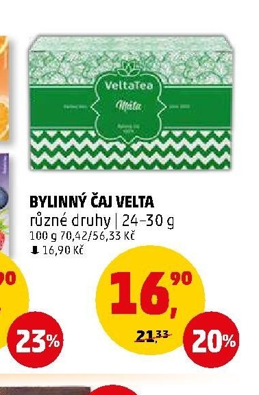 Bylinný čaj Velta