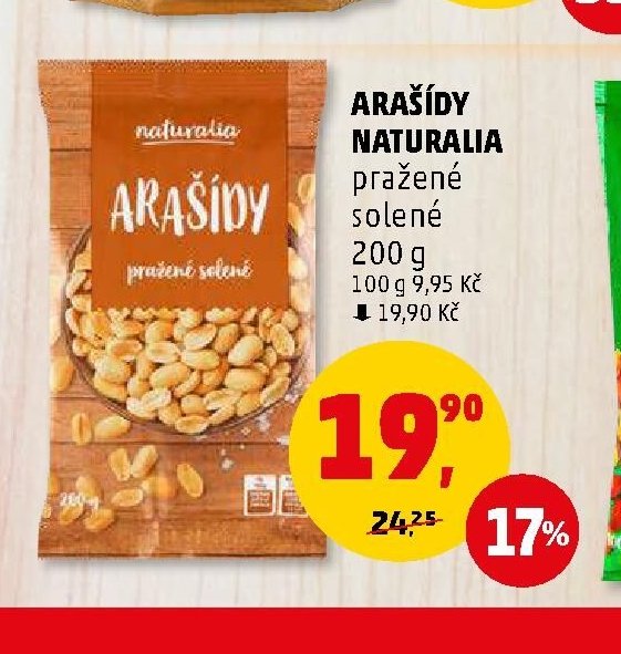 Arašídy Naturalia