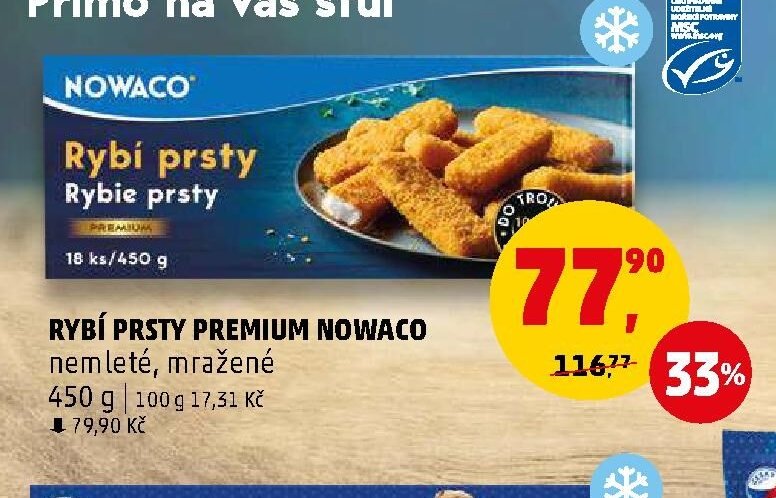 RYBÍ PRSTY PREMIUM NOWACO
