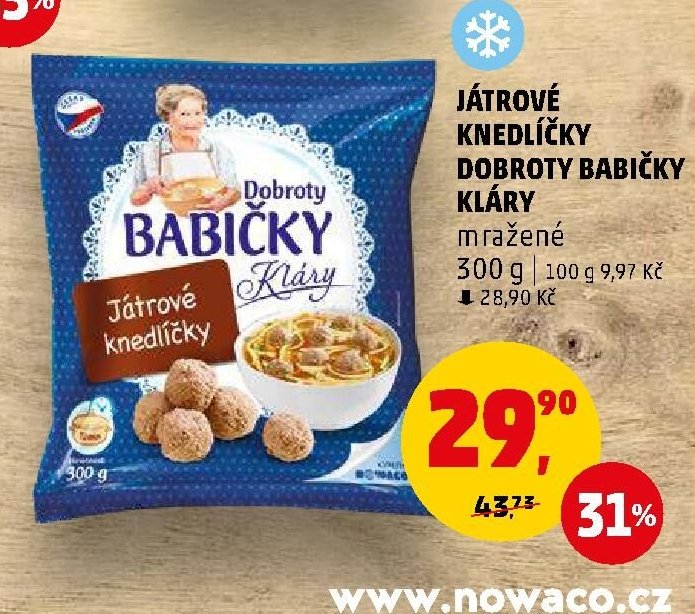 JÁTROVÉ KNEDLÍČKY DOBROTY BABIČKY KLÁRY
