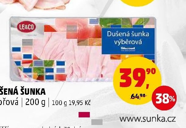 DUŠENÁ ŠUNKA