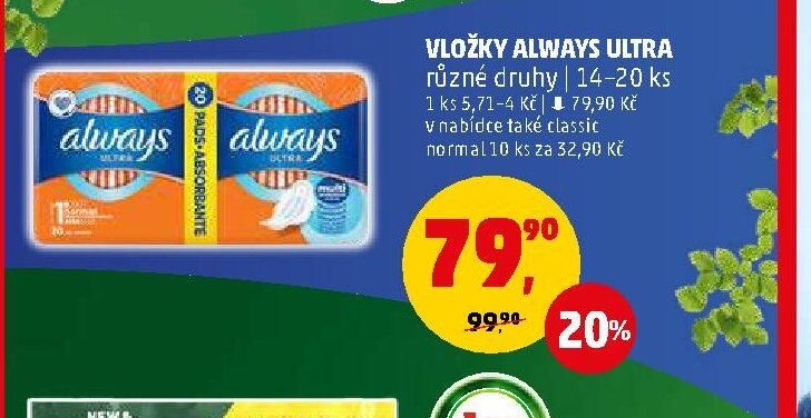 VLOŽKY ALWAYS ULTRA