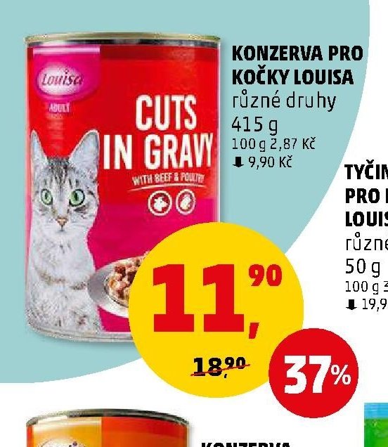 KONZERVA PRO KOČKY LOUISA
